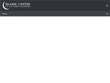 Tablet Screenshot of islamiccenter.com